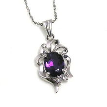 錦華珠寶紫水晶吊墜 卓越設計，演繹浪漫風情